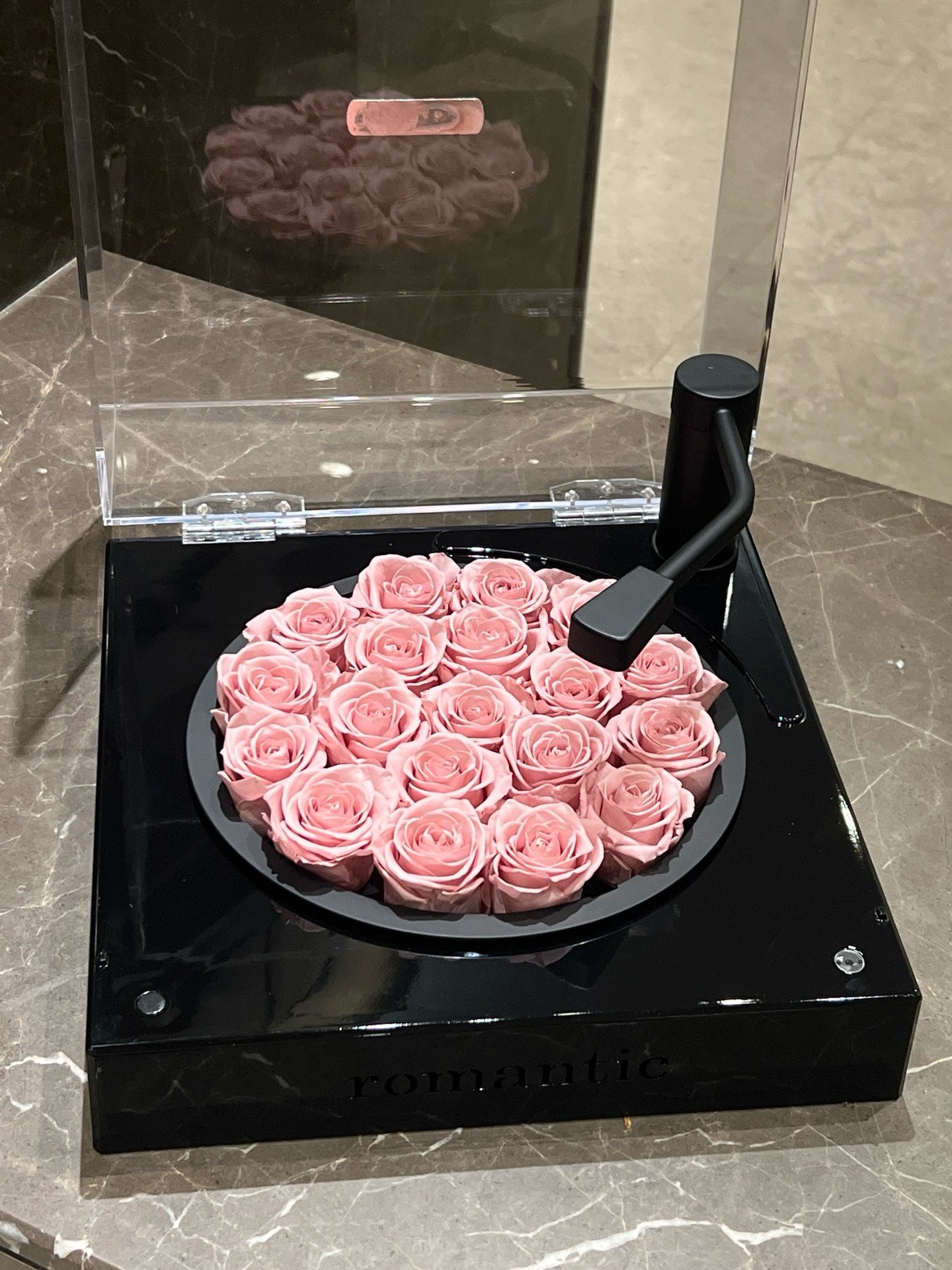 Bluetooth Phonograph Preserved Flower