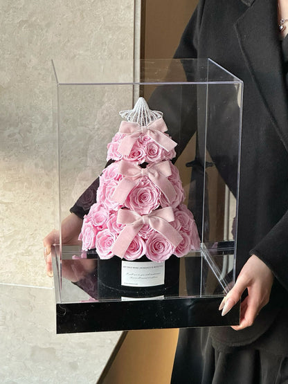 Preserved Rose Christmas Tree