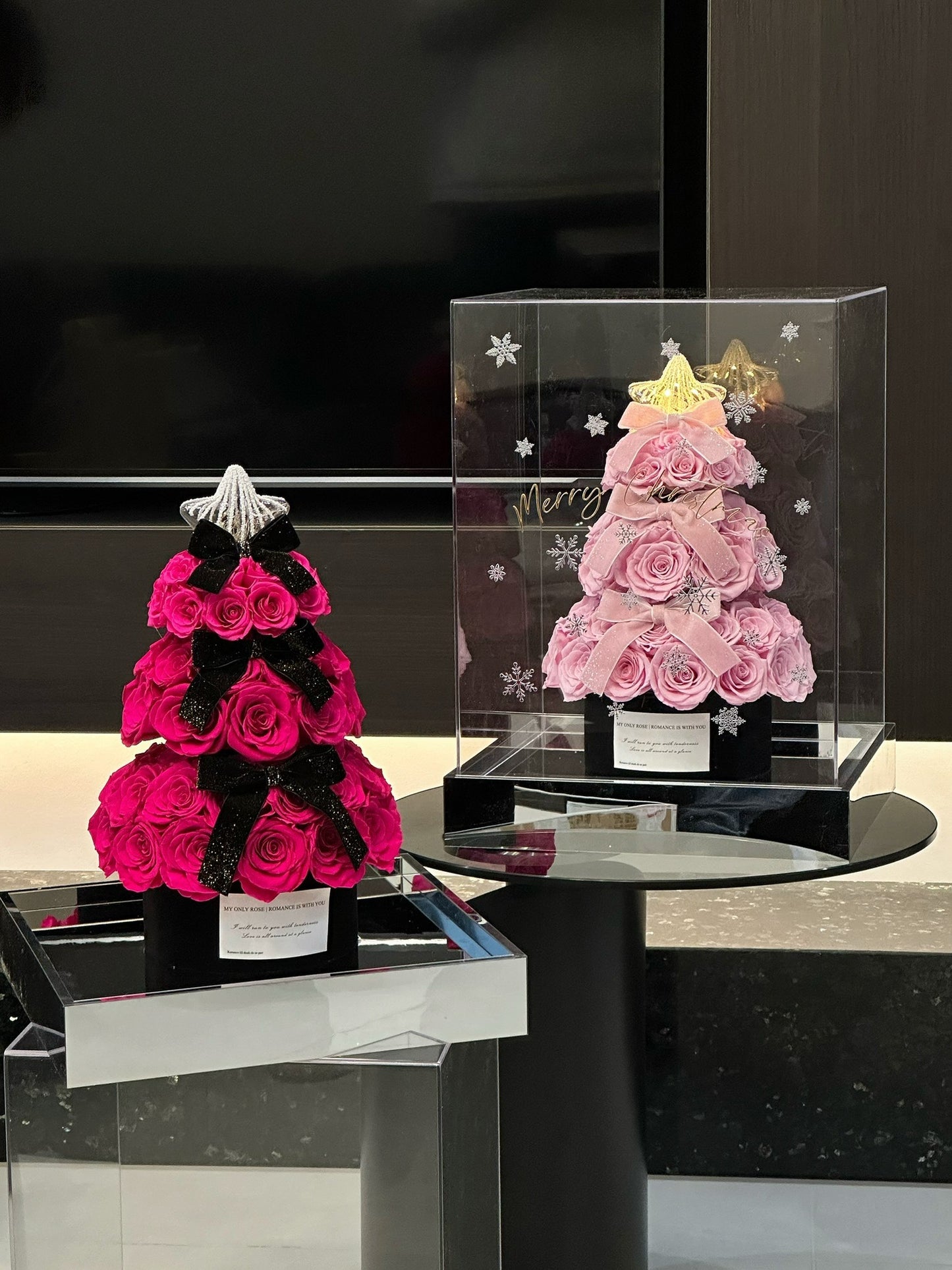 Preserved Rose Christmas Tree